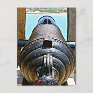 Postal Fort Jesus, Mombasa, Kenya canon