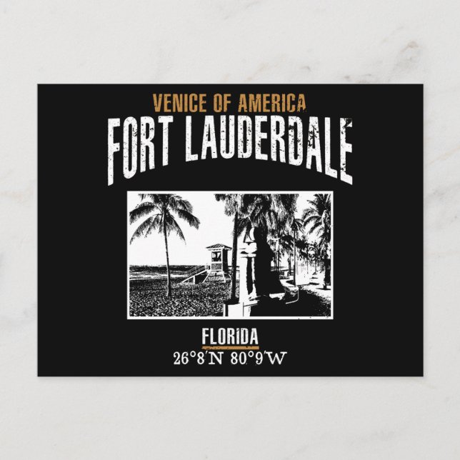 Postal Fort Lauderdale (Anverso)
