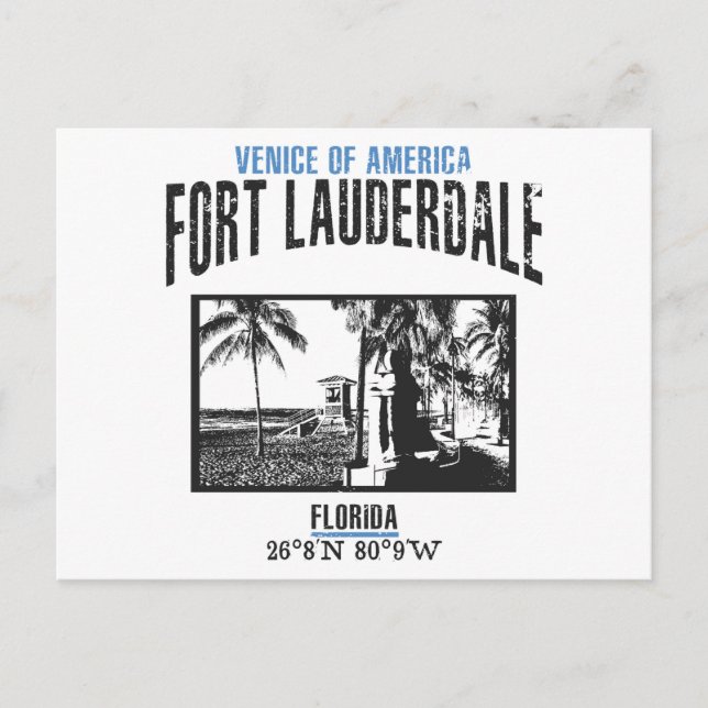 Postal Fort Lauderdale (Anverso)