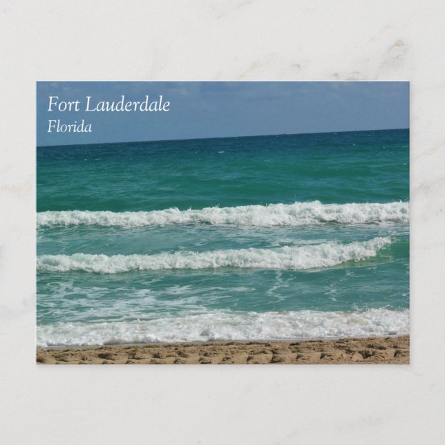 Postal Fort Lauderdale, Florida (Anverso)