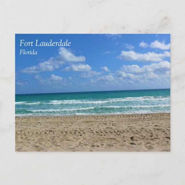 Postal Fort Lauderdale, Florida (Anverso)