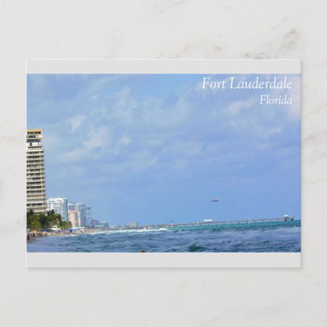 Postal Fort Lauderdale, Florida (Anverso)