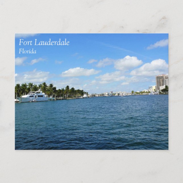 Postal Fort Lauderdale, Florida (Anverso)