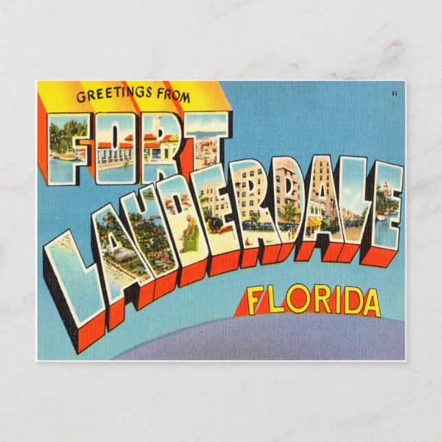 Postal Fort Lauderdale Florida (Anverso)