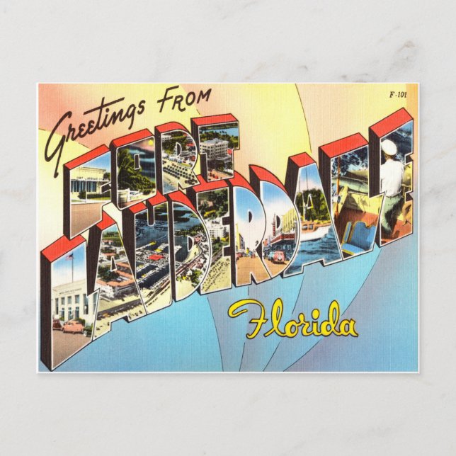 Postal Fort Lauderdale Florida (Anverso)