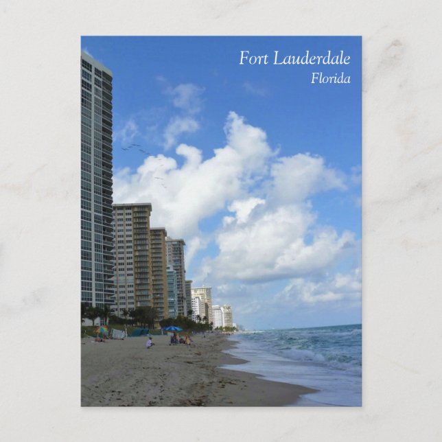 Postal Fort Lauderdale, Florida (Anverso)