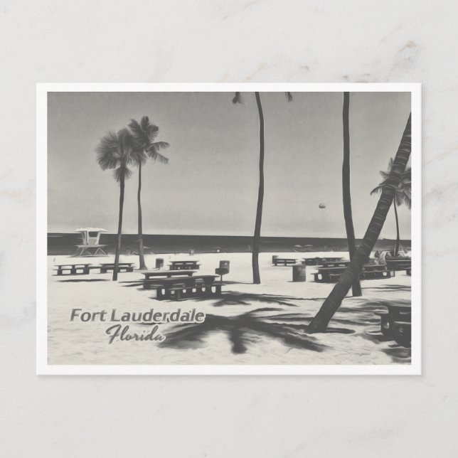 POSTAL FORT LAUDERDALE FLORIDA (Anverso)