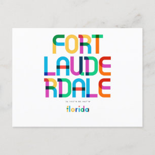 Postal Fort Lauderdale Florida de mediados de siglo, Arte