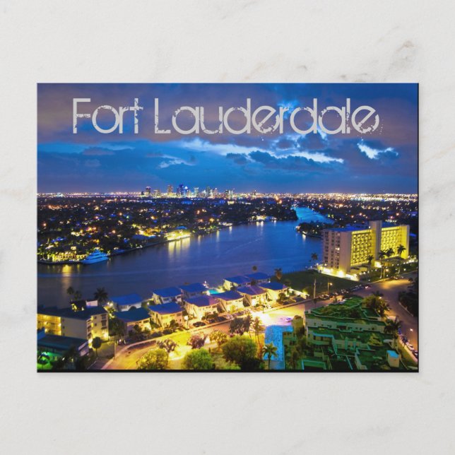 Postal Fort Lauderdale, Florida, EE.UU. (Anverso)