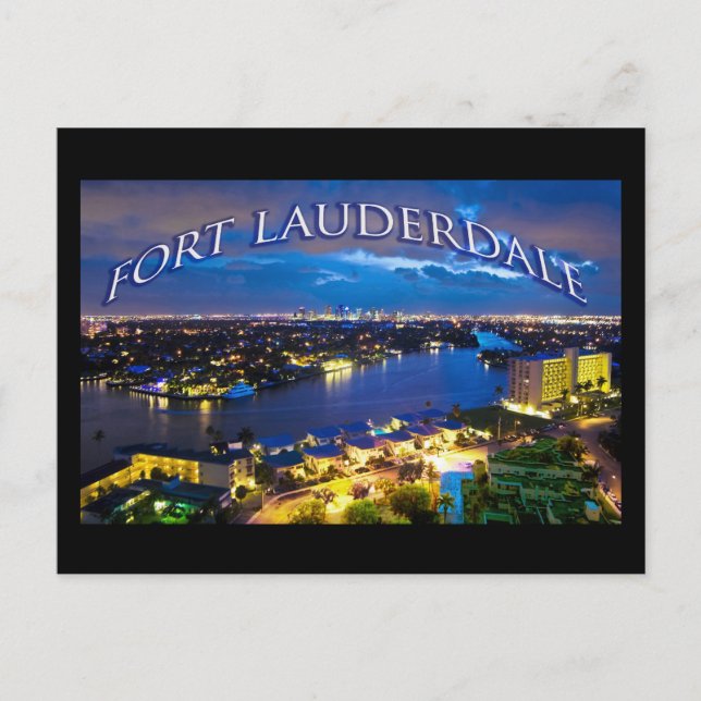 Postal Fort Lauderdale, Florida, EE.UU. (Anverso)