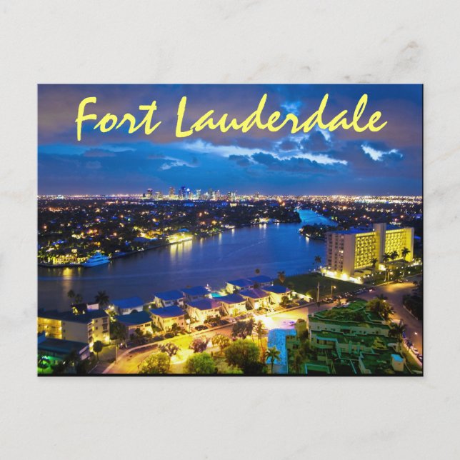 Postal Fort Lauderdale, Florida, EE.UU. (Anverso)
