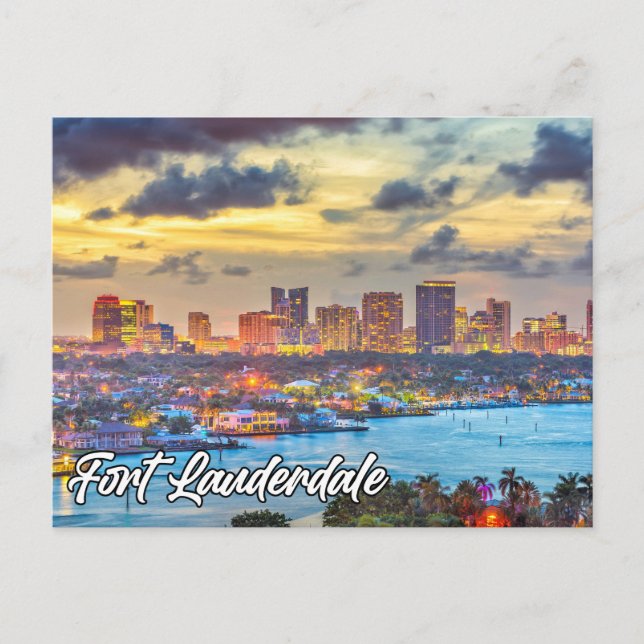 Postal Fort Lauderdale, Florida, Estados Unidos (Anverso)