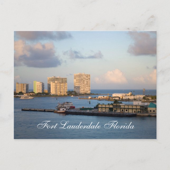 Postal Fort Lauderdale la Florida (Anverso)