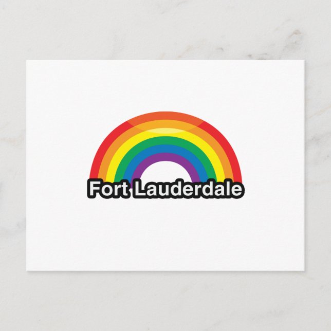 Postal FORT LAUDERDALE ORGULLO LGBT -.png (Anverso)