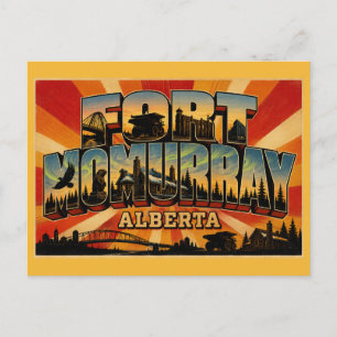 Postal Fort McMurray Alberta Espíritu del Norte