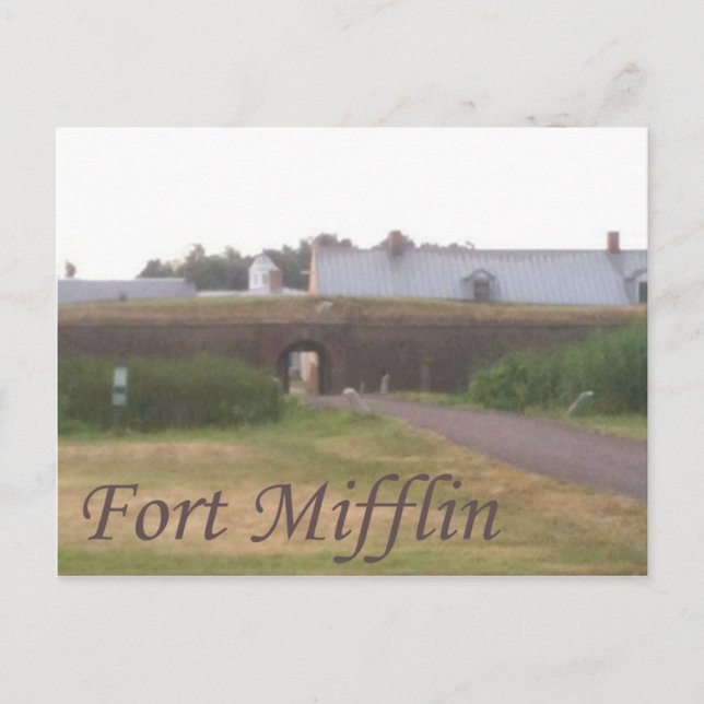 POSTAL FORT MIFFLIN (Anverso)