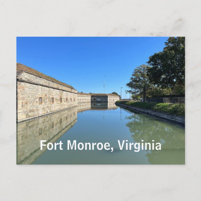 Postal Fort Monroe, Virginia (Anverso)