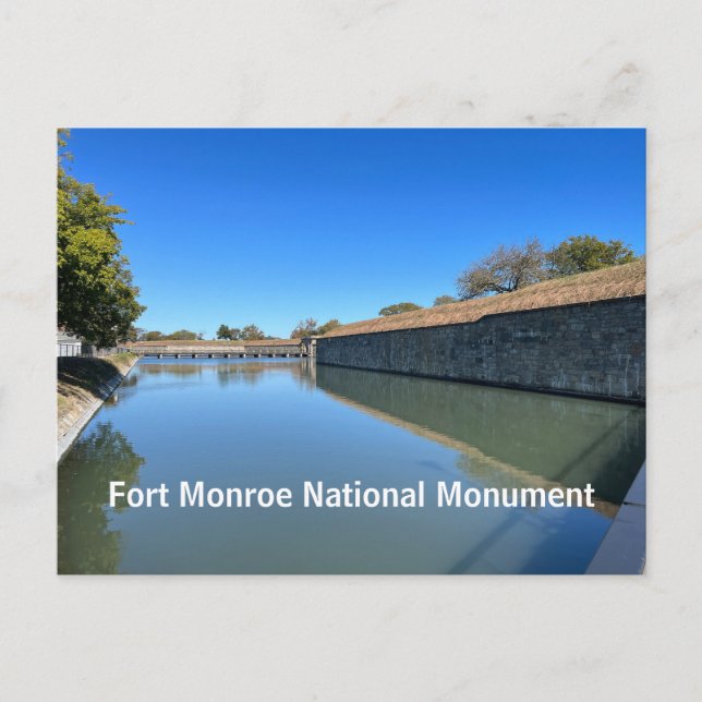 Postal Fort Monroe, Virginia (Anverso)