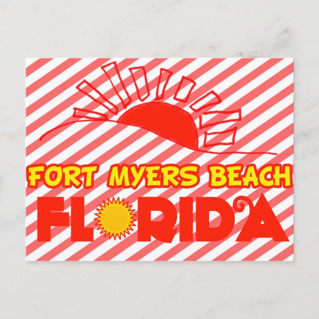 Postal Fort Myers Beach, Florida (Anverso)
