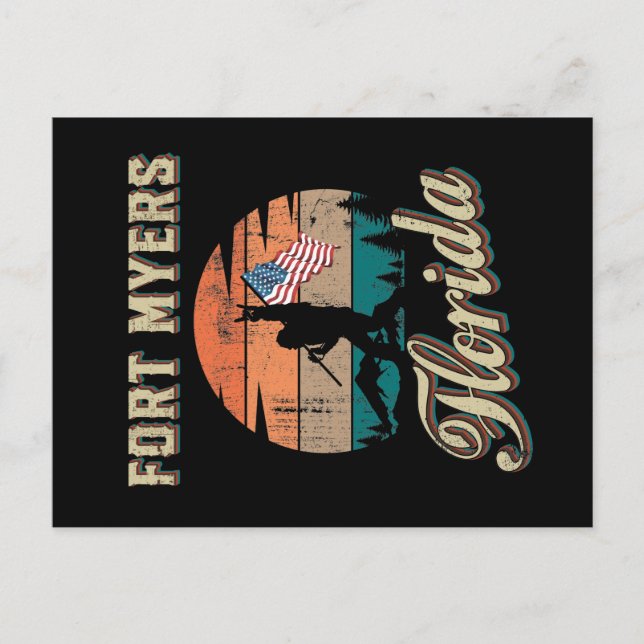 Postal Fort Myers Florida (Anverso)