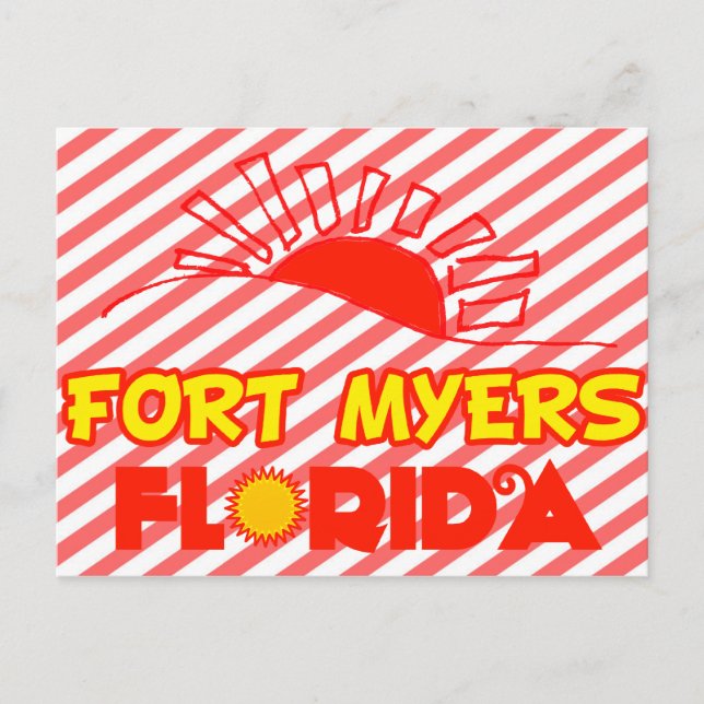 Postal Fort Myers, Florida (Anverso)