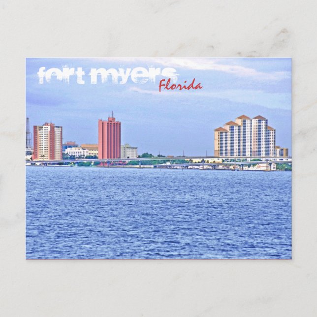 Postal Fort Myers, Florida, EE.UU. (Anverso)