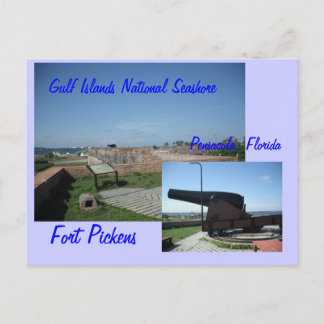 Postal Fort Pickens, Pensacola, Fl...