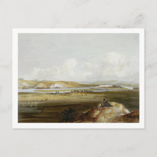 Postal Fort Pierre en el Missouri, plato 10 del volumen