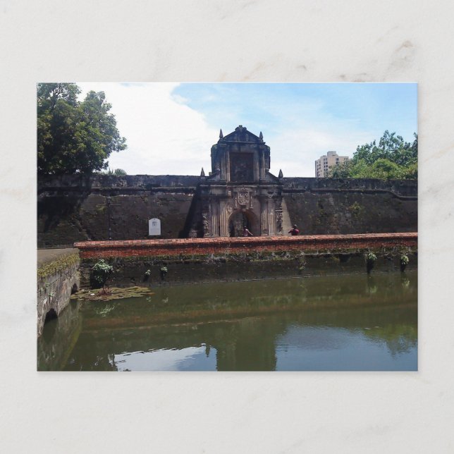 Postal Fort Santiago - Manila (Anverso)