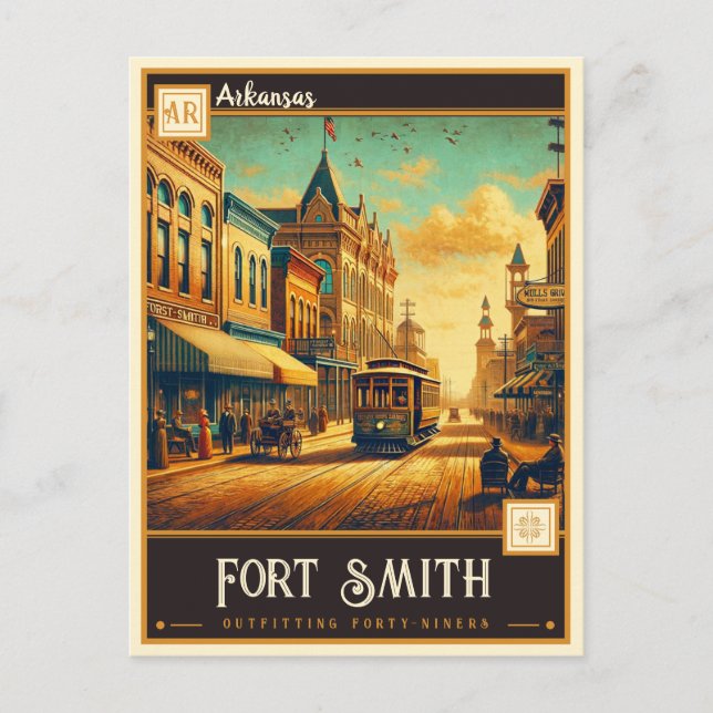 Postal Fort Smith, Arkansas | Vintage (Anverso)