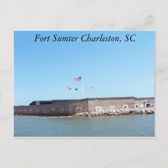 Postal Fort Sumter (Anverso)