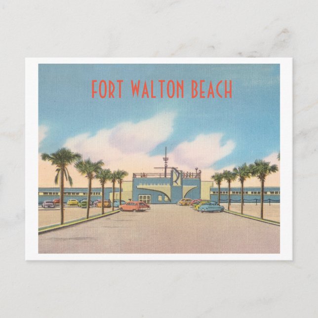 Postal Fort Walton Beach Florida (Anverso)