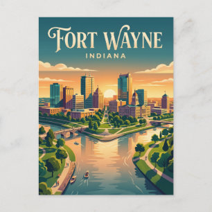Postal Fort Wayne EE. UU.