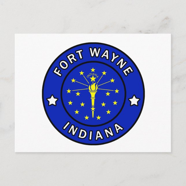 Postal Fort Wayne Indiana (Anverso)