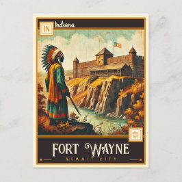Postal Fort Wayne, Indiana | Vintage