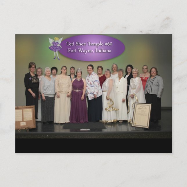 Postal Fort Wayne Teti Sheri (Anverso)