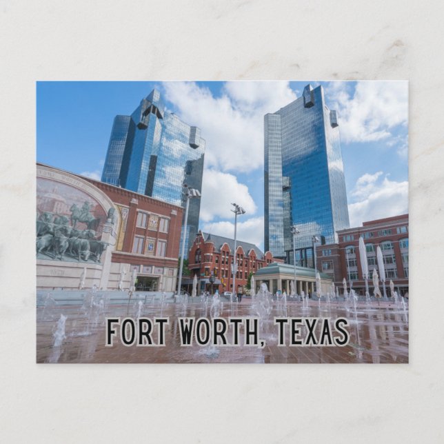 Postal Fort Worth, Texas (Anverso)