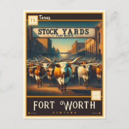 Postal Fort Worth, Texas | Vintage