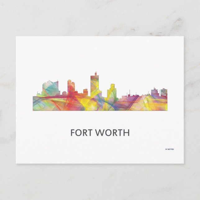POSTAL FORT WORTH, TEXAS WB1 - (Anverso)