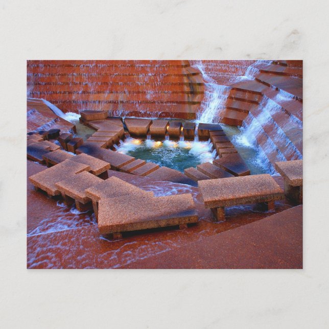 Postal Fort Worth Watergarden (Anverso)