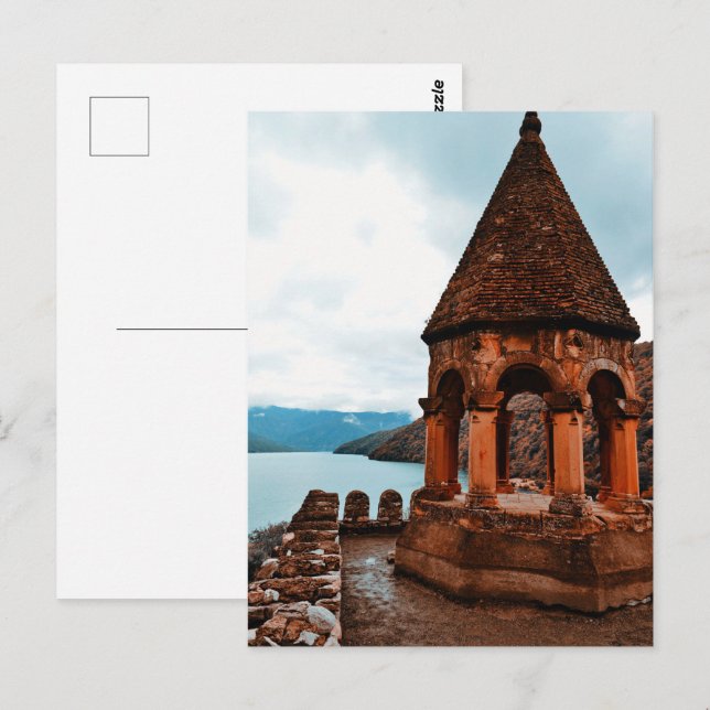 Postal Fortaleza de Ananuri (Anverso / Reverso)