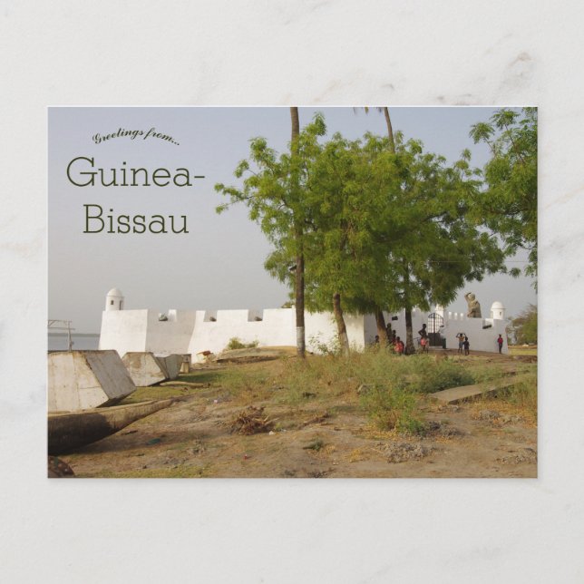 Postal Fortaleza de Cacheu Guinea Bissau (Anverso)