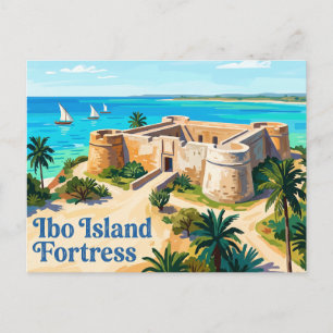 Postal Fortaleza de Isla de Ibo Mozambique