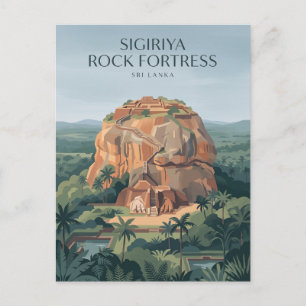 Postal Fortaleza de la Roca de Sigiriya Sri Lanka