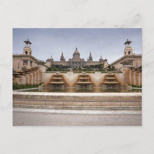 Postal Fortaleza de Montjuc (Anverso)