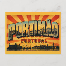 Postal Fortaleza de Portimão Portugal