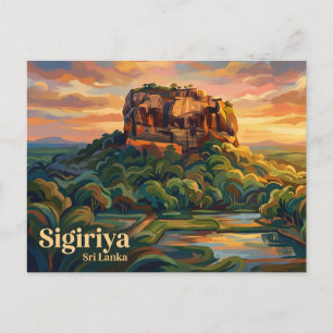Postal Fortaleza de Roca Sigiriya Sri Lanka