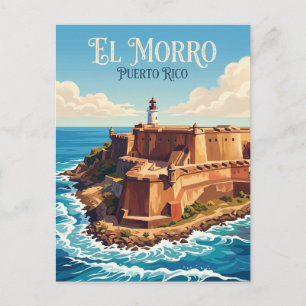 Postal Fortaleza de San Felipe del Morro Puerto Rico