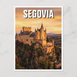 Postal Fortaleza de Segovia Viajes a España
