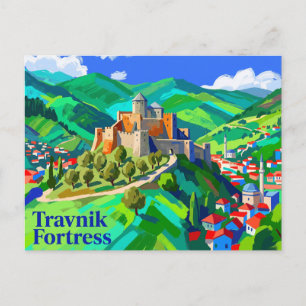 Postal Fortaleza de Travnik Bosnia y Herzegovina